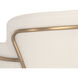 Odesa Dillon Cream Dining Armchair